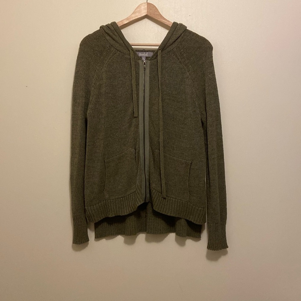 Knit Full Zip Sweater